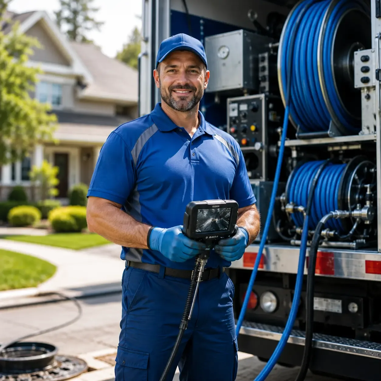 Local outdoor drain cleaning specialists in Glyndon, MD